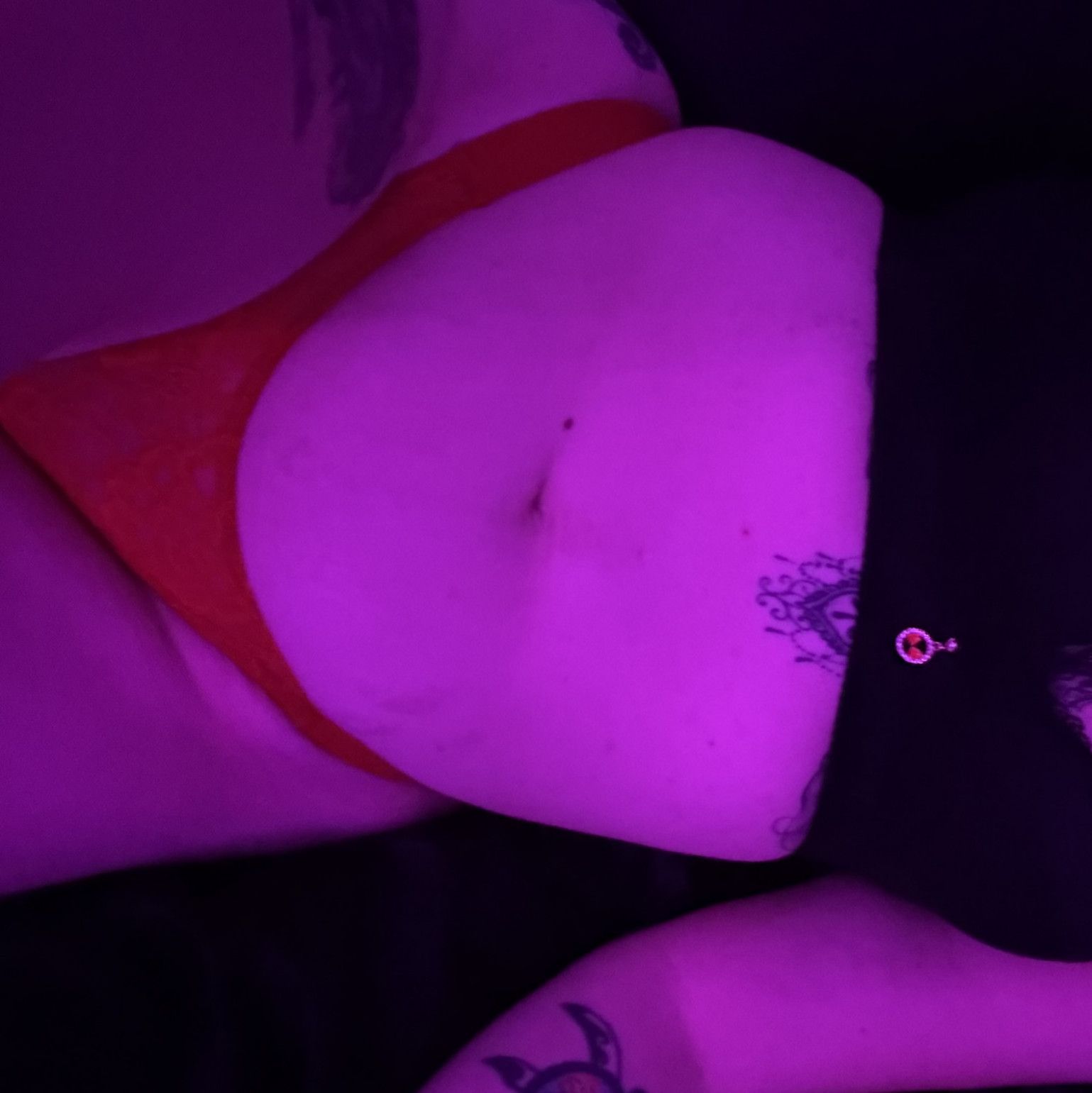 Red thong