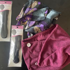 Hair Scarf Towel and Bun Shapers