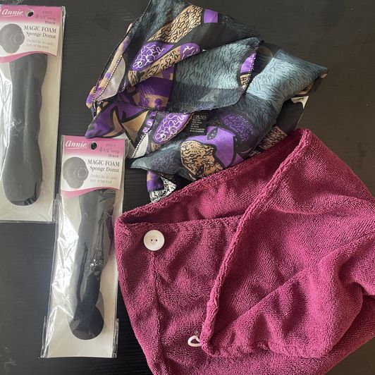 Hair Scarf Towel and Bun Shapers