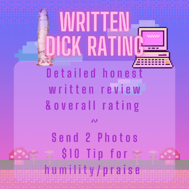 Written Dick Rating
