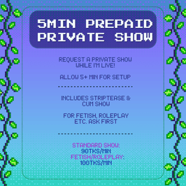 5 Minute Private Show