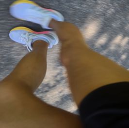 Runner girl Adidas socks
