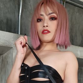Pink Hair and Leather