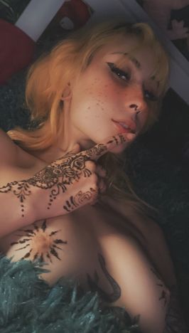 Henna something on me!