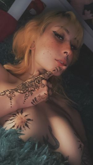 Henna something on me!