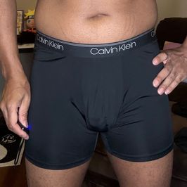 Black Calvin Klein Boxer Brief