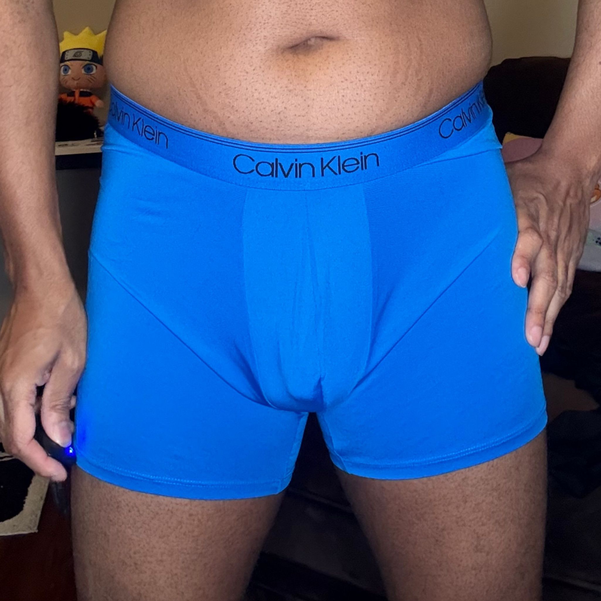 Blue Calvin Klein Boxer Brief