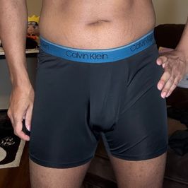 Blue Waistband Black Calvin Klein Boxer Brief