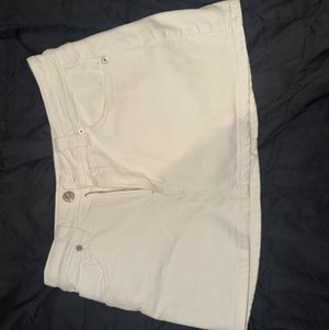 White skirt