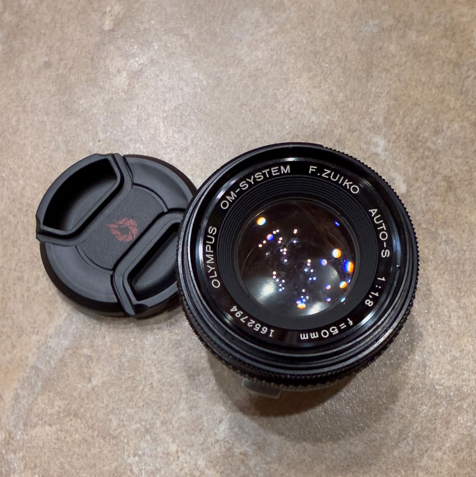 Olympus Zuiko 50mm f18 Vintage Camera Lens