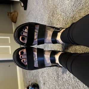 Black Torrid Platform Sandals