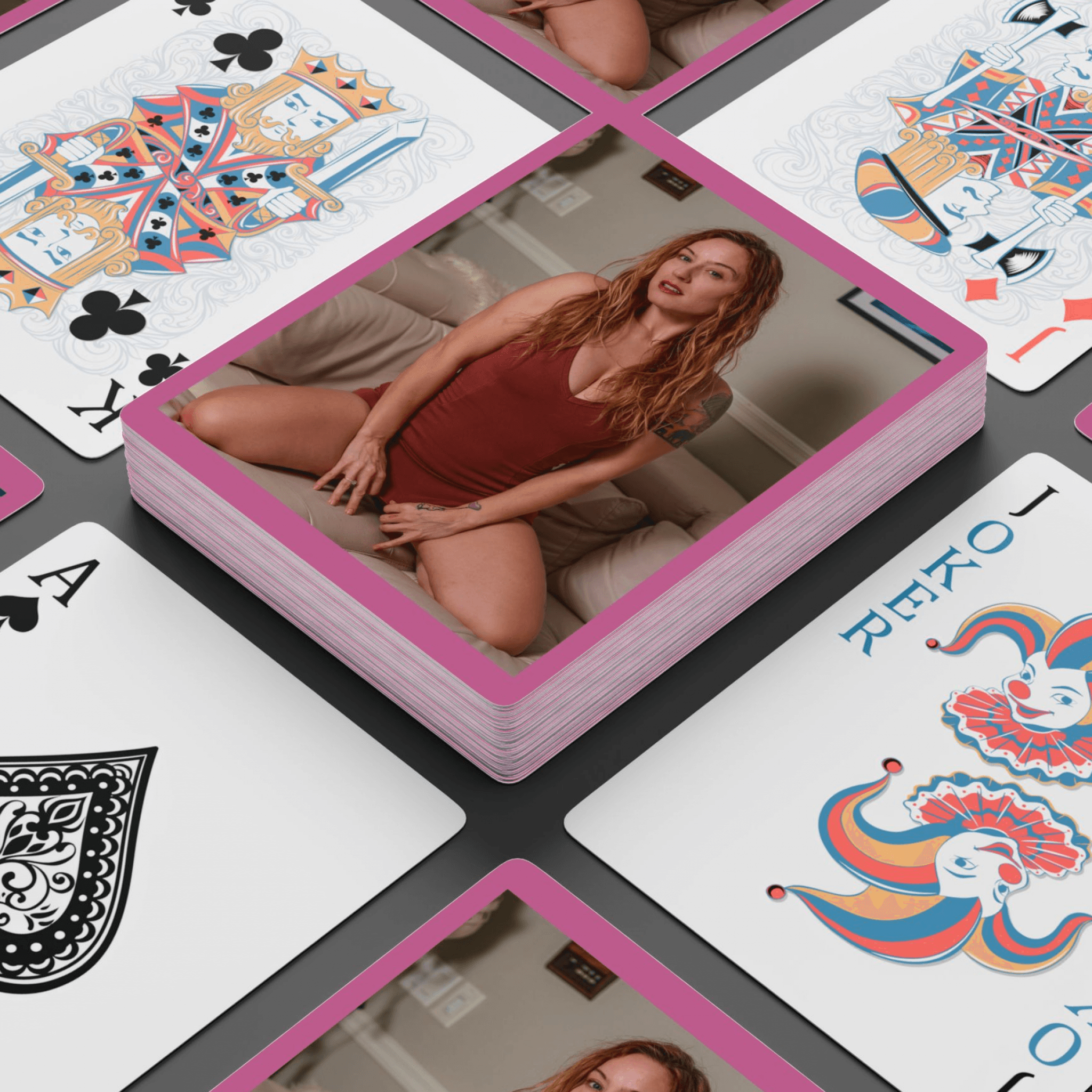 Custom Photo Poker Playing Cards Personalized Deck