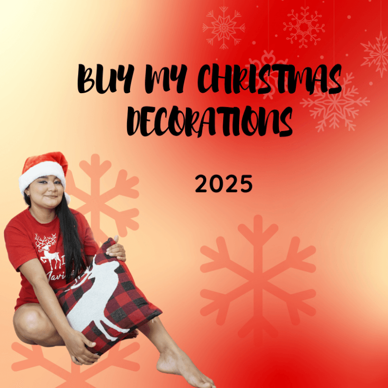 BUY MY CHRISTMAS DECORATIONS 2025