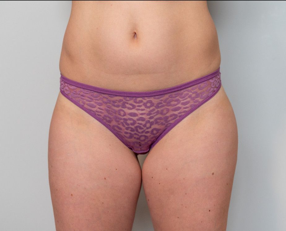 Purple Lace Thong