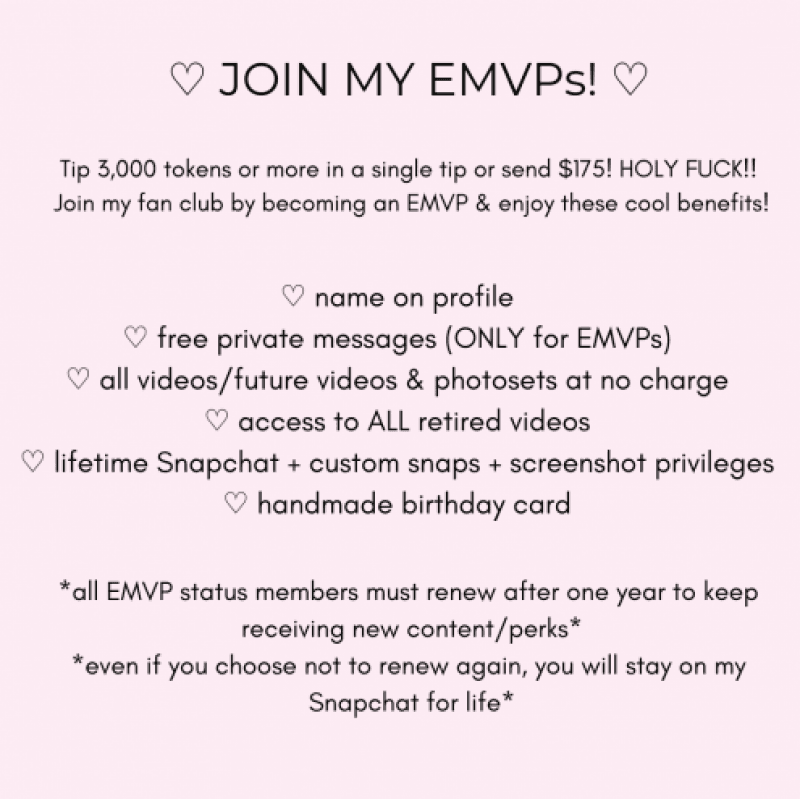 EMVP Status! Fan Club
