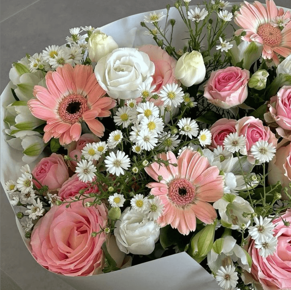 bouquet of flowers for me