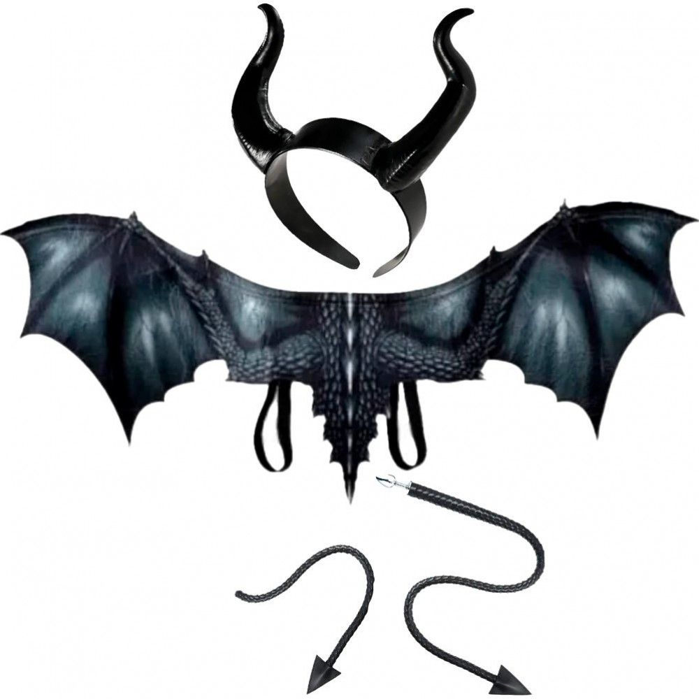 A sexy succubus costume