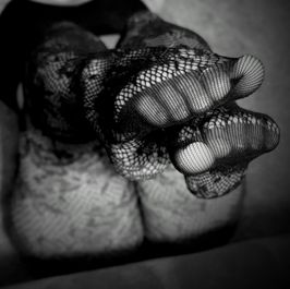 Black and white