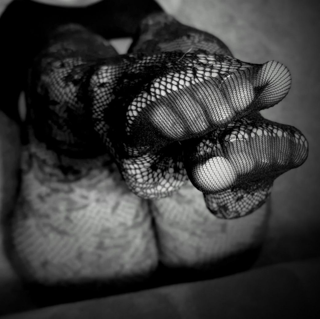 Black and white