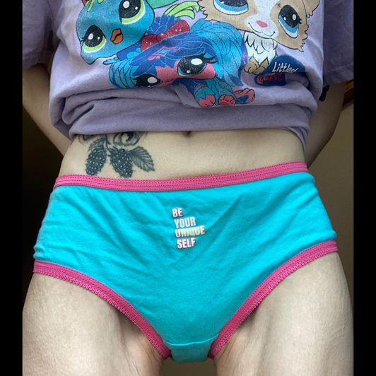 Girl Sized Unique Cotton Brief