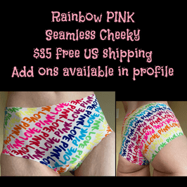 PINK Seamless Cheeky