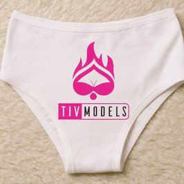Tiv models white underwear