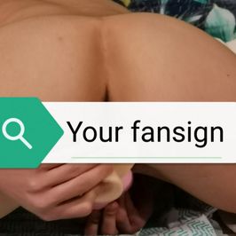 Fan sign