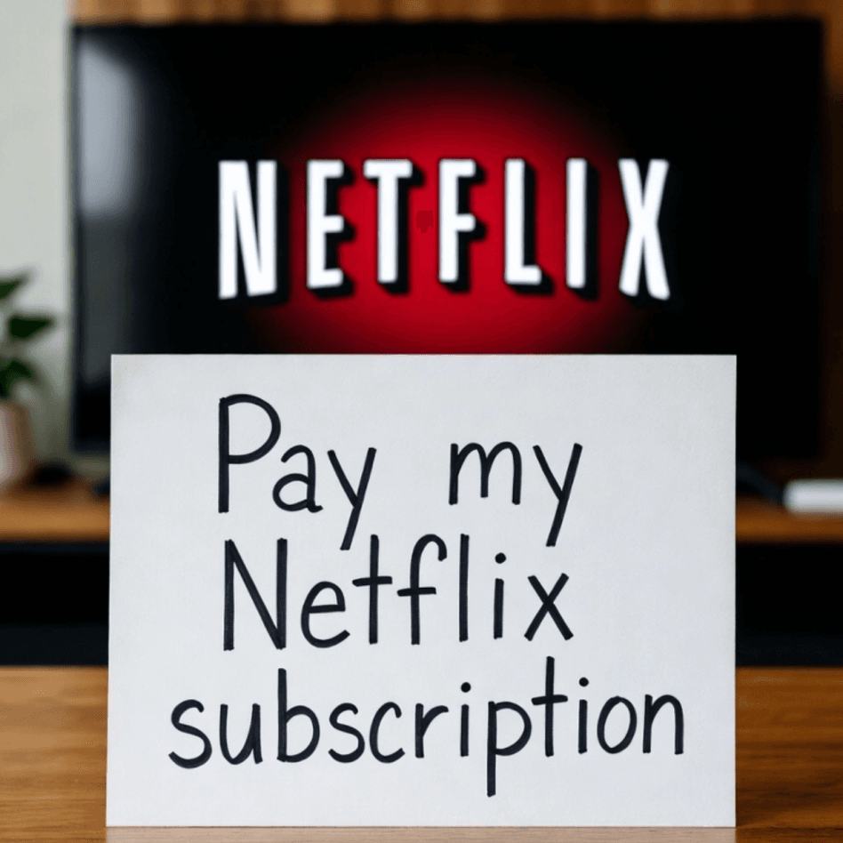 Pay for my NETFLIX subscription