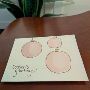 Water Colour Holiday Card