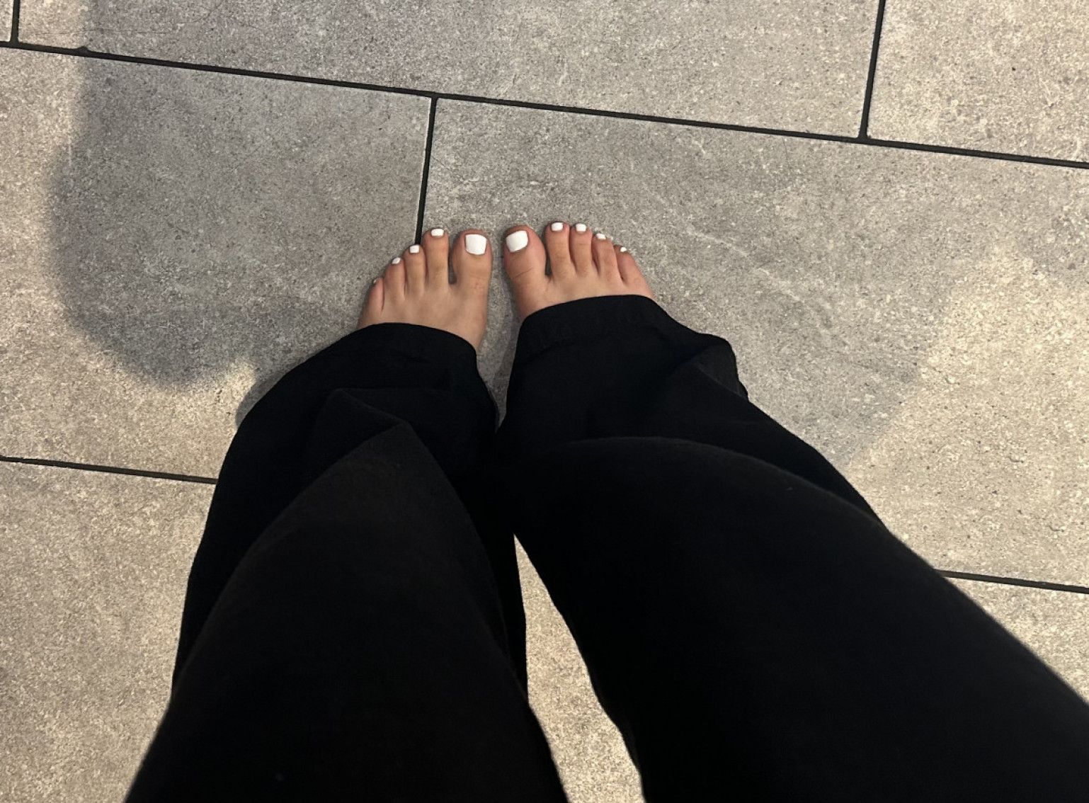 work barefoot