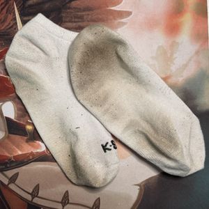 White No Show Socks