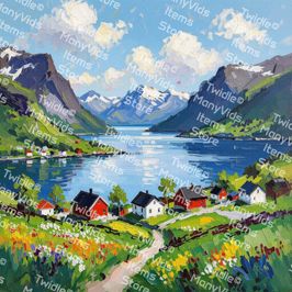 Printable Art: Norse Summer