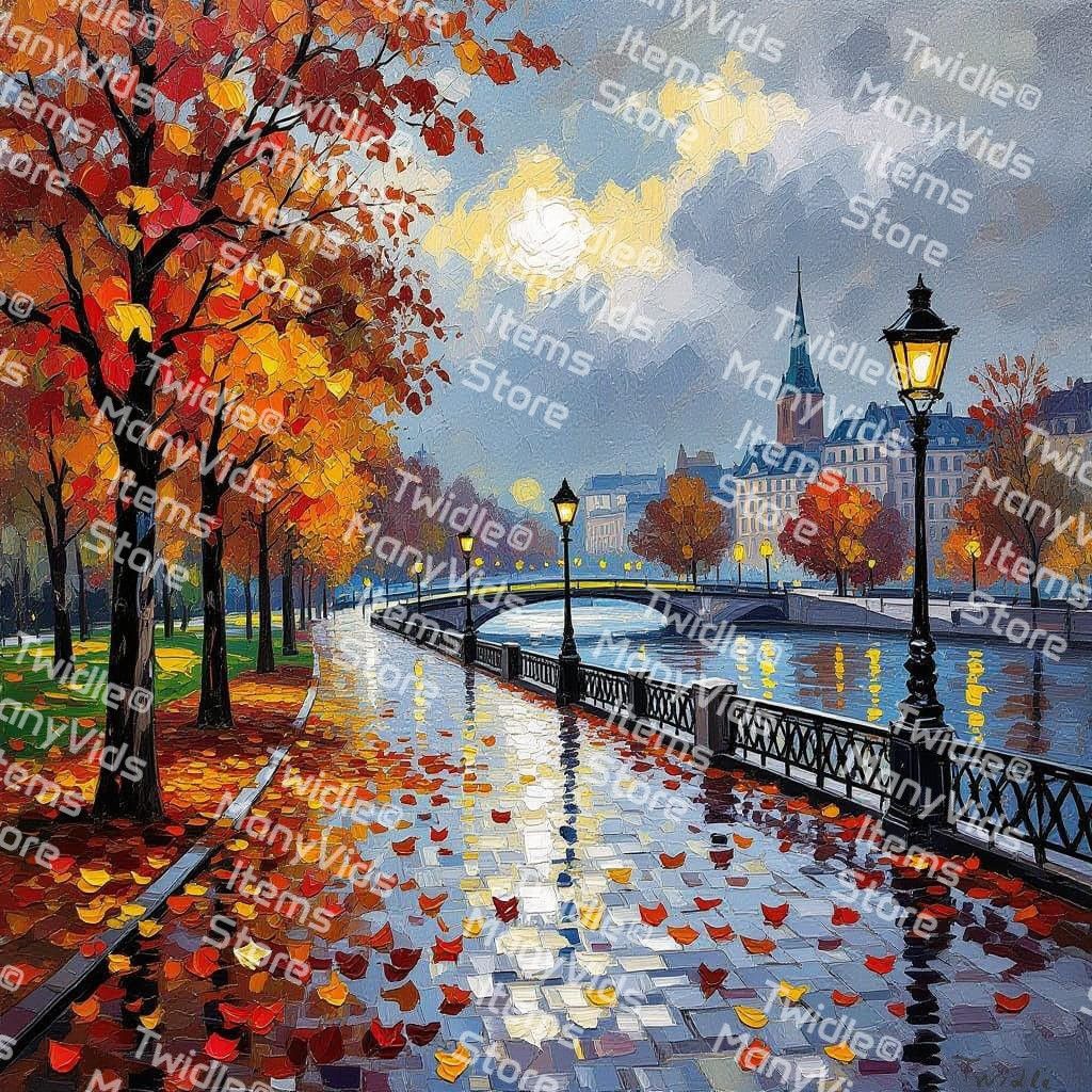 Printable Art: London Autumn