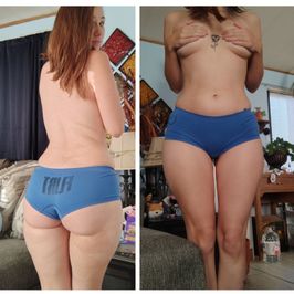 Flirty Blue Panties