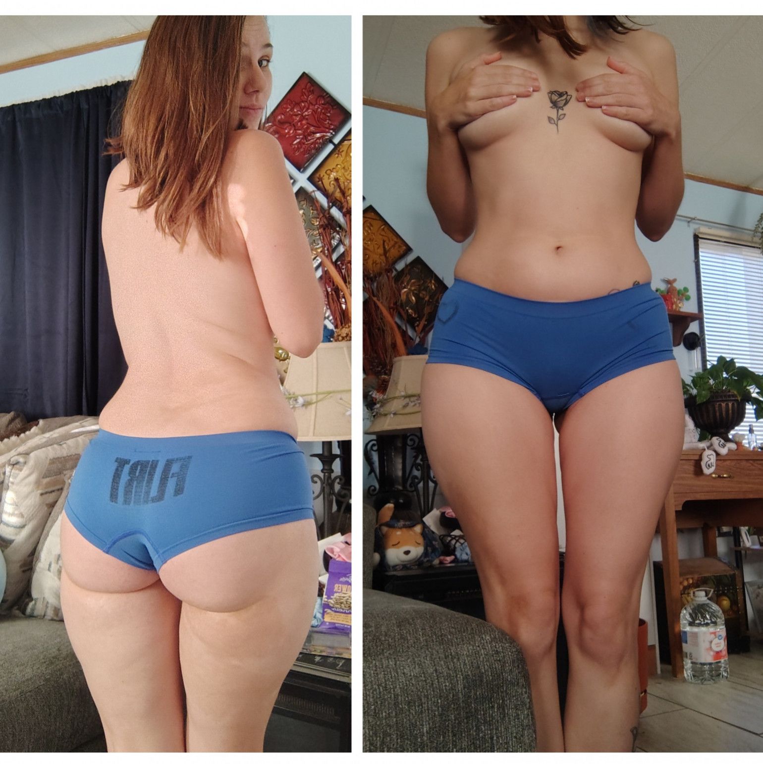 Flirty Blue Panties