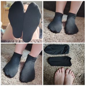 Black Ankle Socks
