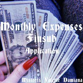 Monthly Expenses Finsub Application
