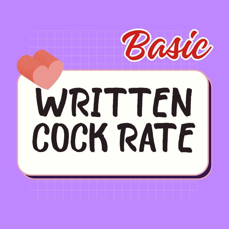 Written Cock Rate BASIC