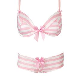 Mystery worn lingerie bra and panty set