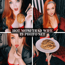 Hot step-Mom Trad Wife Photo Set