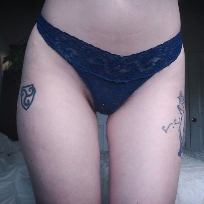 Navy Blue Panties