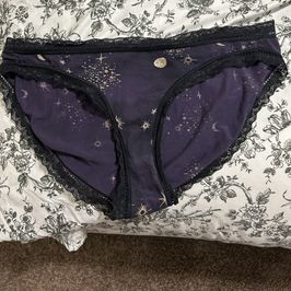 Purple Moon and Star Panties