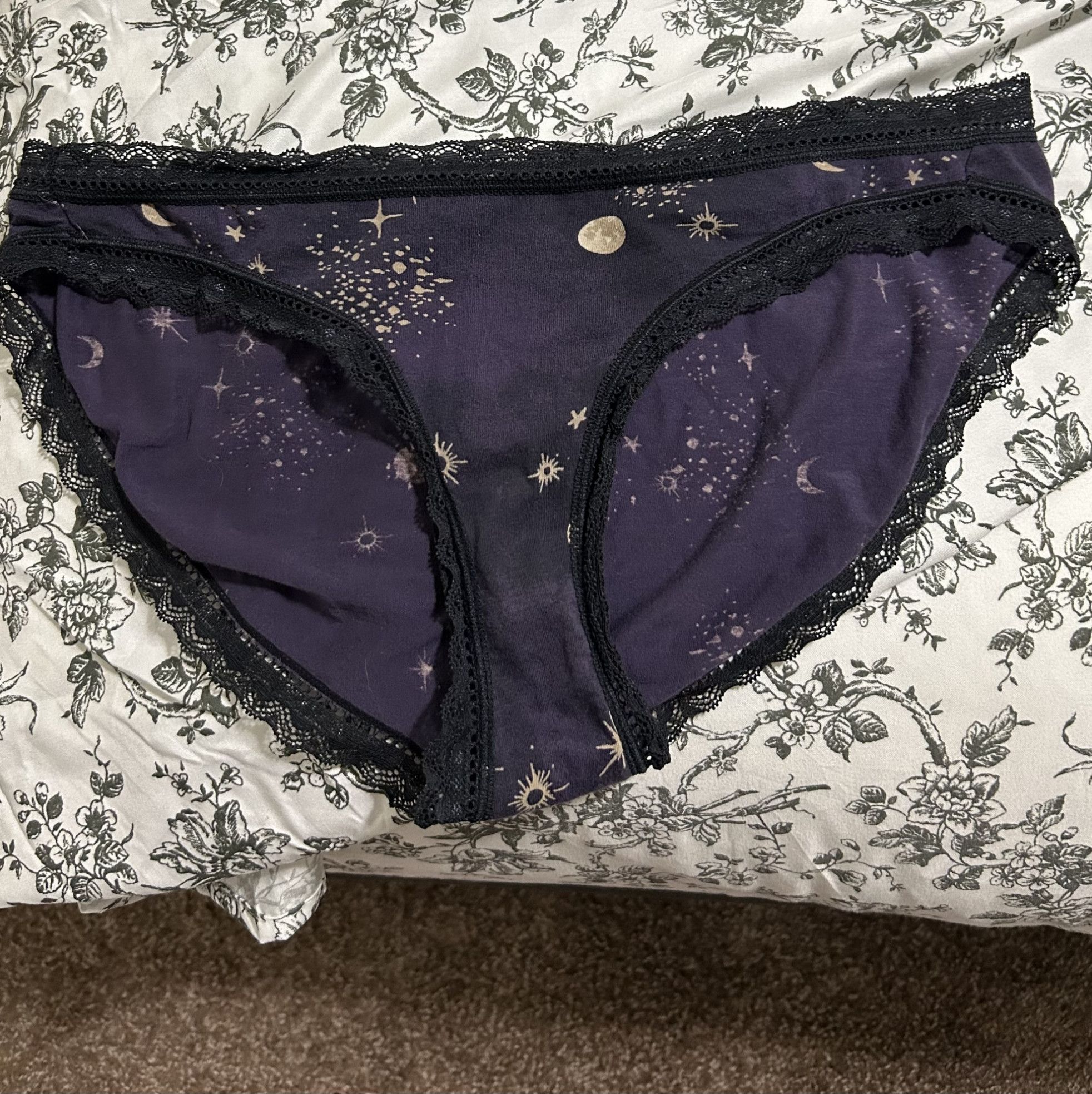 Purple Moon and Star Panties