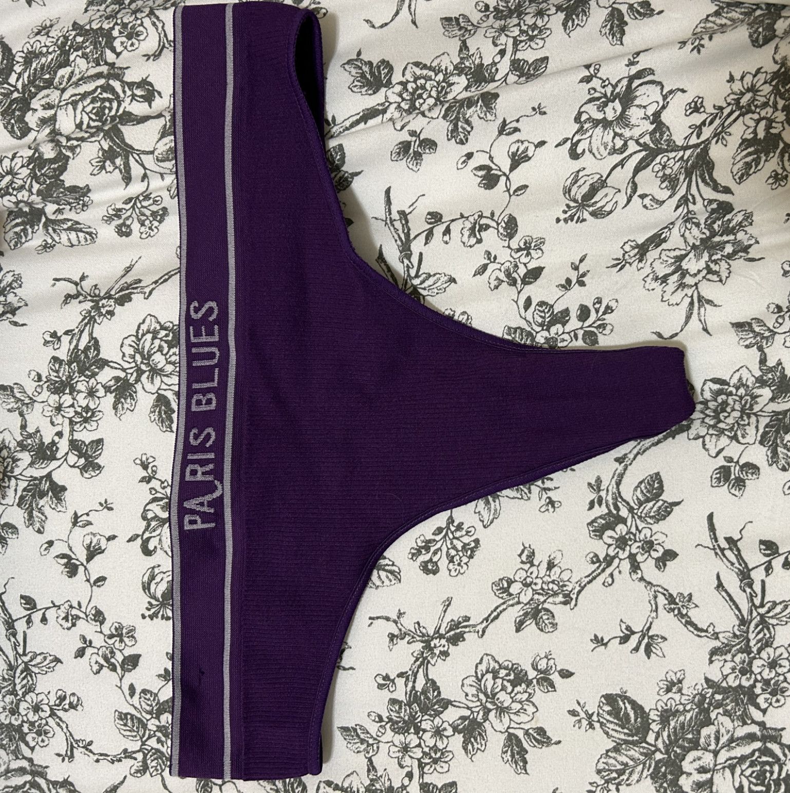 Purple thong