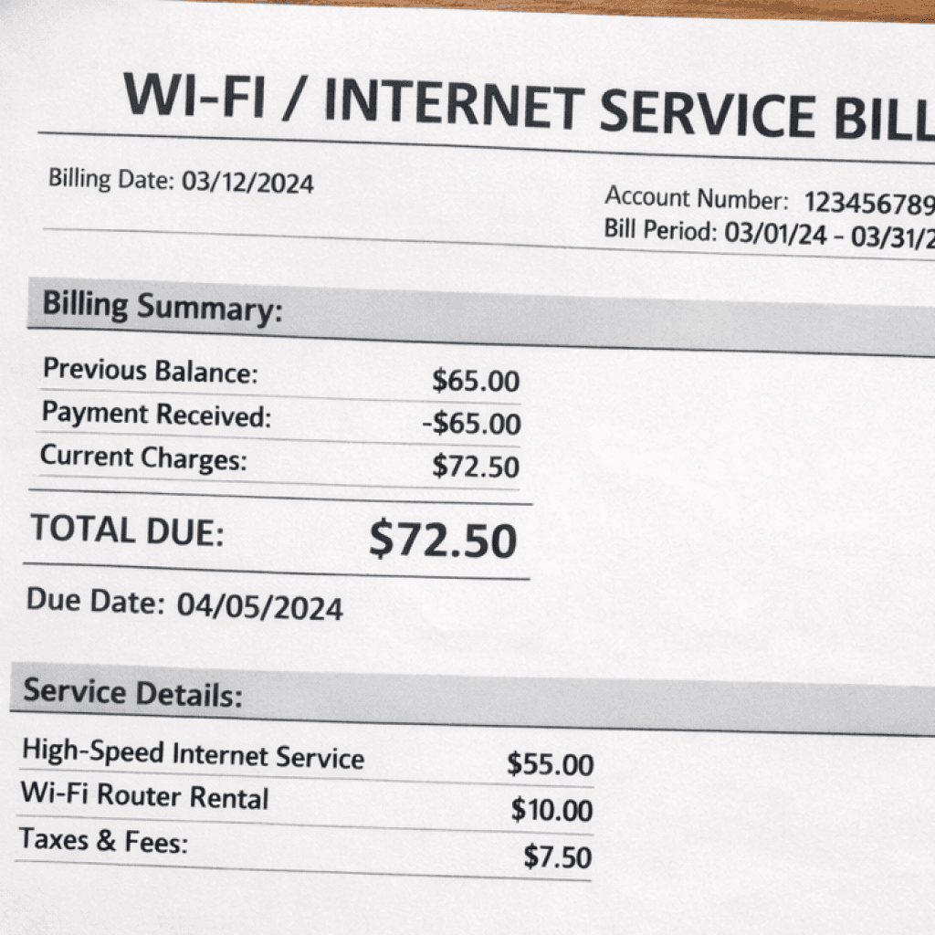 Pay my internet bill