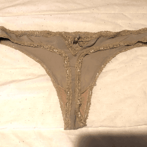 Beige used Thong