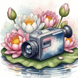 Artwork Print Artistic Perspective in Lotus Valley