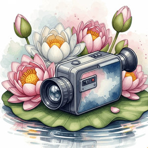 Artwork Print Artistic Perspective in Lotus Valley
