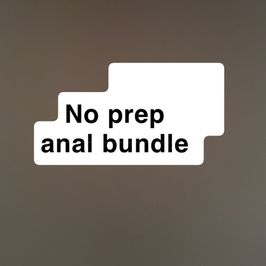 No prep anal bundle