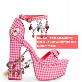 Buy Me Heels Get A Solo Custom Video
